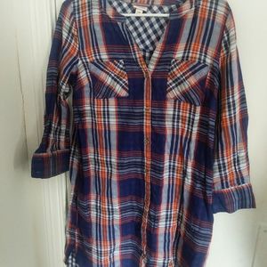 Size small Purple plaid dress